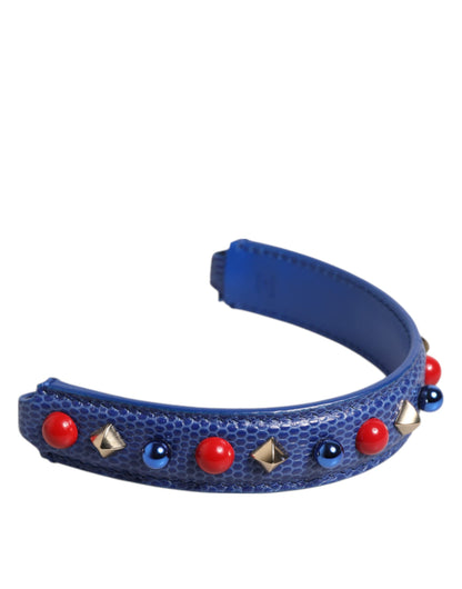 Bandoulière de sac Dolce & Gabbana femme en cuir de veau bleu – SMY11162