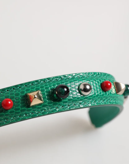 Bandoulière Dolce & Gabbana femme en cuir de veau vert – SMY11165