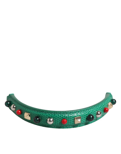 Bandoulière Dolce & Gabbana femme en cuir de veau vert – SMY11165