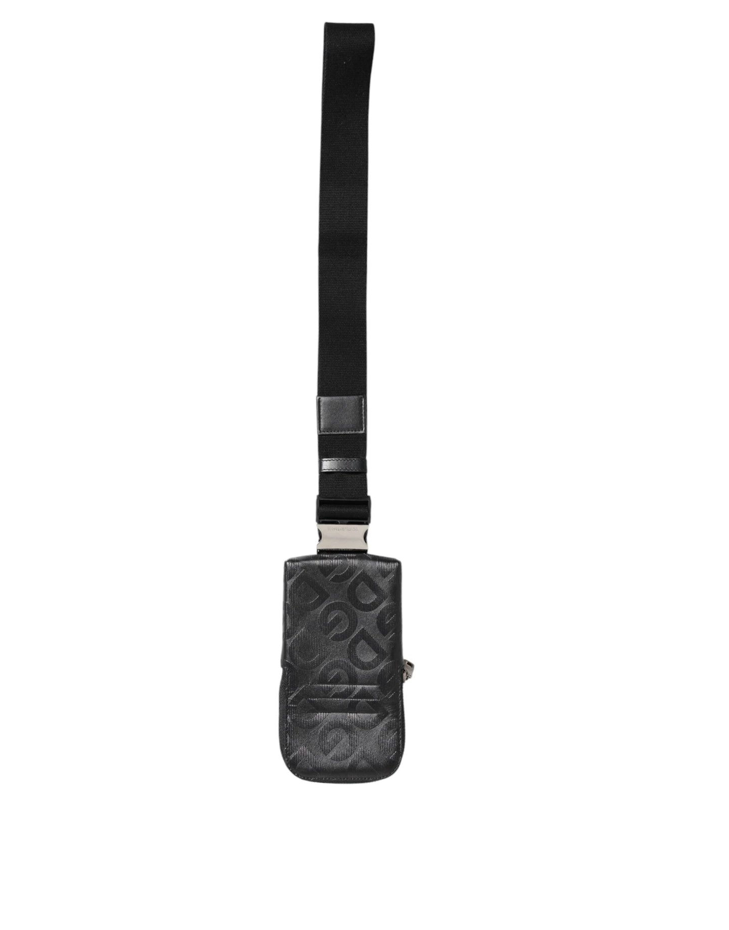 Dolce & Gabbana Gray DG Logo Mania Purse Phone Belt Waist Men Borse Bag by Dolce & Gabbana