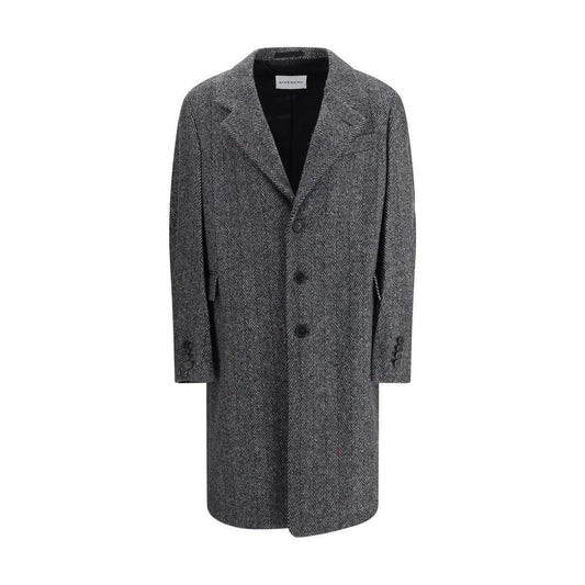 Givenchy Gray Wool Coat by Givenchy