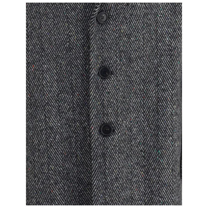 Givenchy Gray Wool Coat by Givenchy