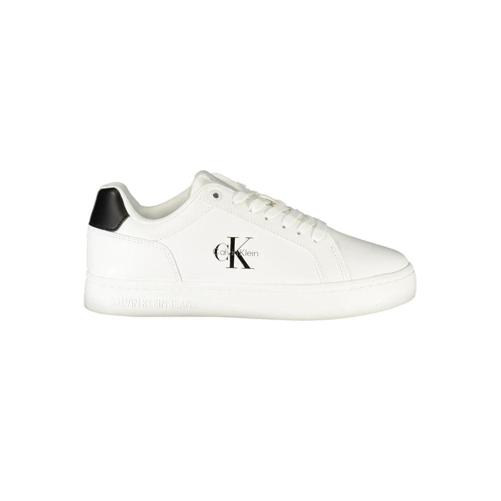 Calvin Klein Bianco Polyurethane Women Sneaker by Calvin Klein