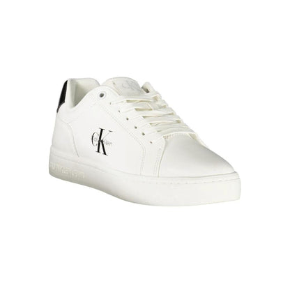 Calvin Klein Bianco Polyurethane Women Sneaker by Calvin Klein