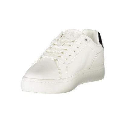 Calvin Klein Bianco Polyurethane Women Sneaker by Calvin Klein