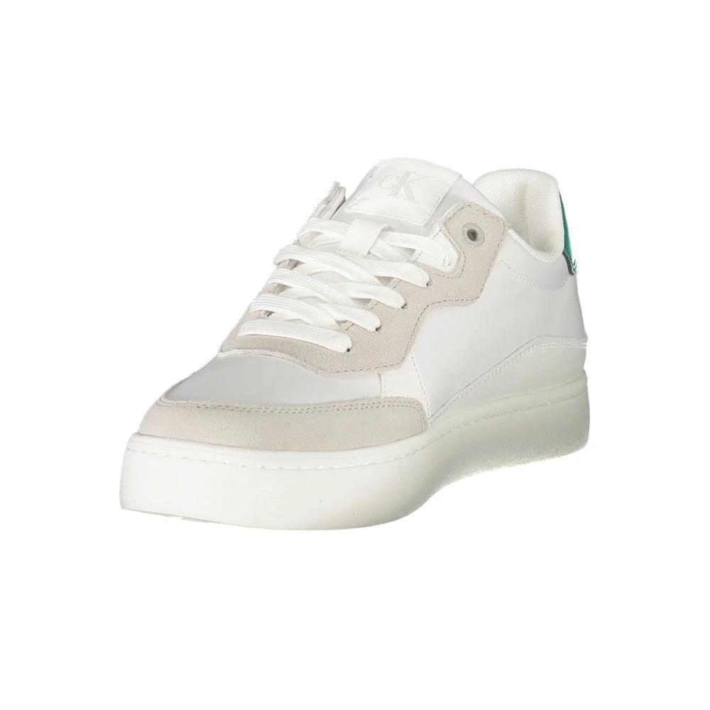 Calvin Klein Bianco Polyurethane Men Sneaker by Calvin Klein