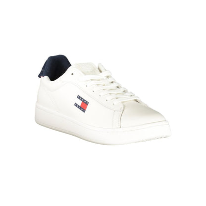 Baskets Tommy Hilfiger homme en polyuréthane blanc – TO-39397