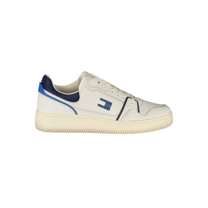 Tommy Hilfiger Bianco Polyurethane Men Sneaker