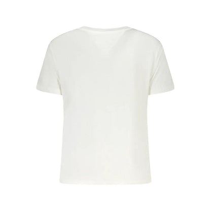 Tommy Hilfiger Bianco Cotton Women T-Shirt by Tommy Hilfiger