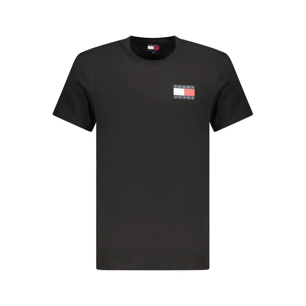 Tommy Hilfiger Nero Cotton Men T-Shirt by Tommy Hilfiger