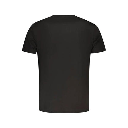 Tommy Hilfiger Black Cotton Men's T-Shirt by Tommy Hilfiger