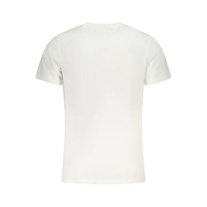 Tommy Hilfiger White Cotton Men's T-Shirt by Tommy Hilfiger
