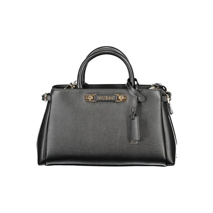Guess Jeans Nero Poliuretano Women Handbag by Guess Jeans