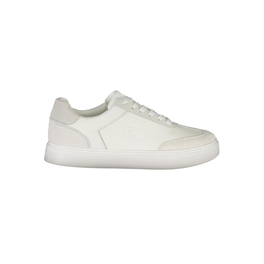 Calvin Klein White Polyurethane Men Sneaker by Calvin Klein