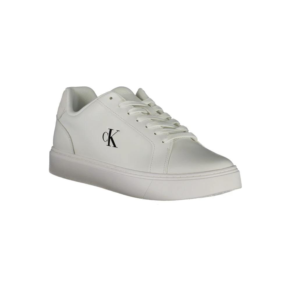 Calvin Klein Bianco Polyurethane Men Sneaker by Calvin Klein