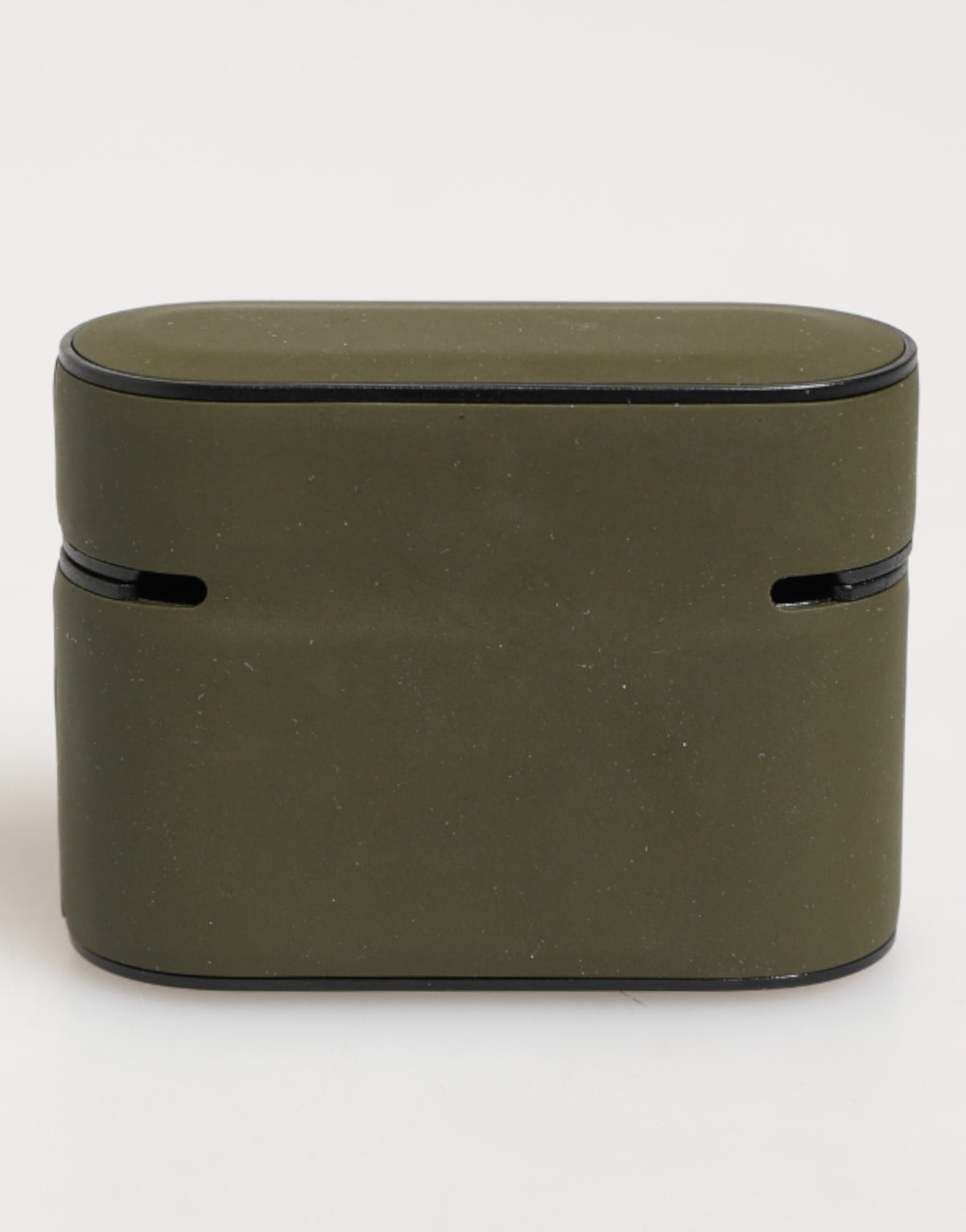 Étui AirPods Dolce & Gabbana mixte logo en relief vert kaki et jaune – SMY11108