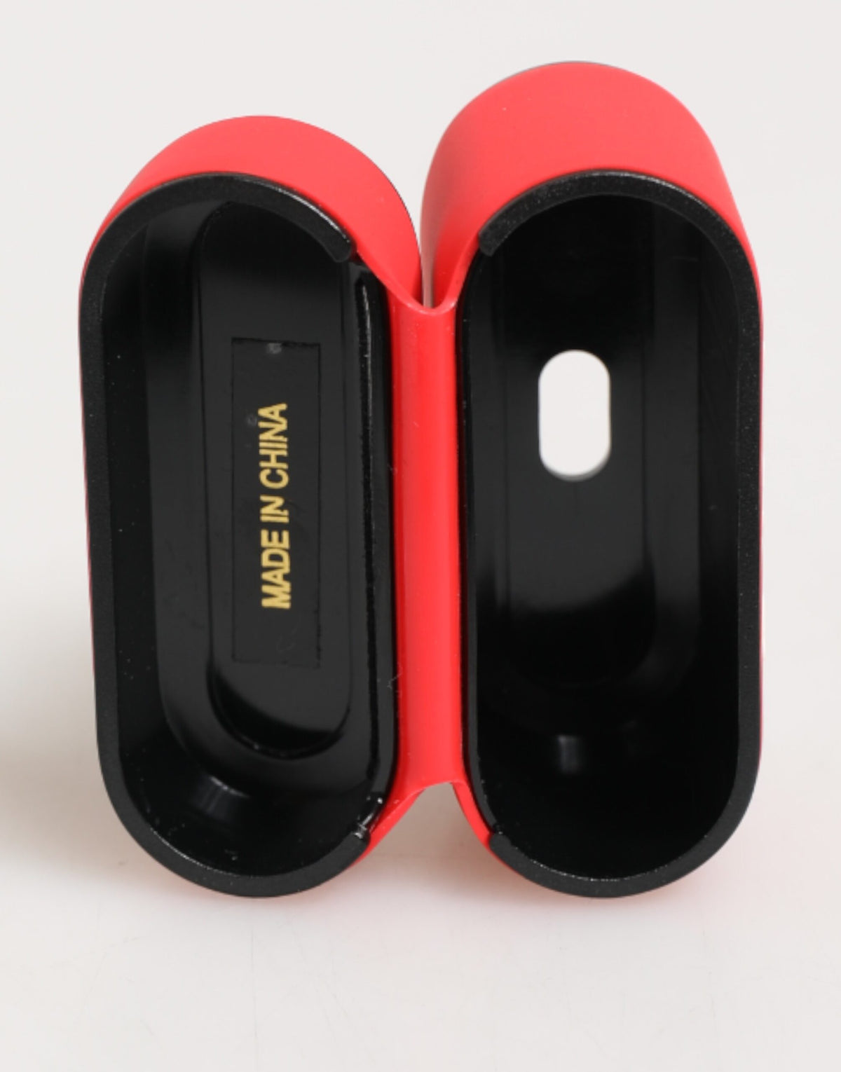 Étui AirPods Dolce & Gabbana mixte à rabat logo DG en PVC rouge – SMY11120