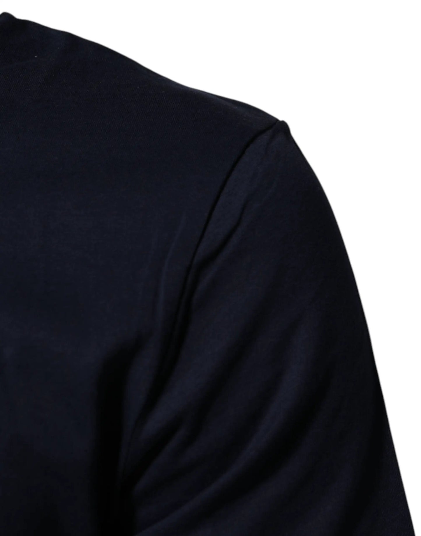 Dolce & Gabbana Dark Blue Cotton DG Logo Print Men’s Top T-shirt by Dolce & Gabbana