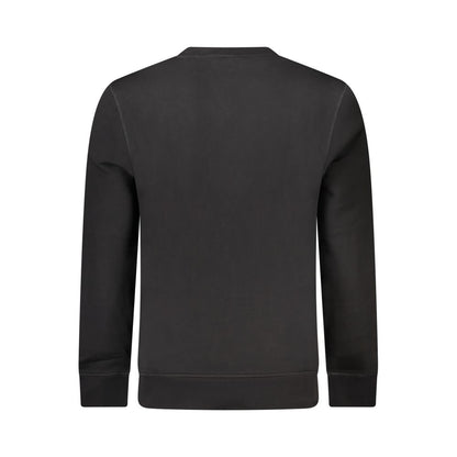 Sweat-shirt Hugo Boss homme col rond en coton noir – BO-33101