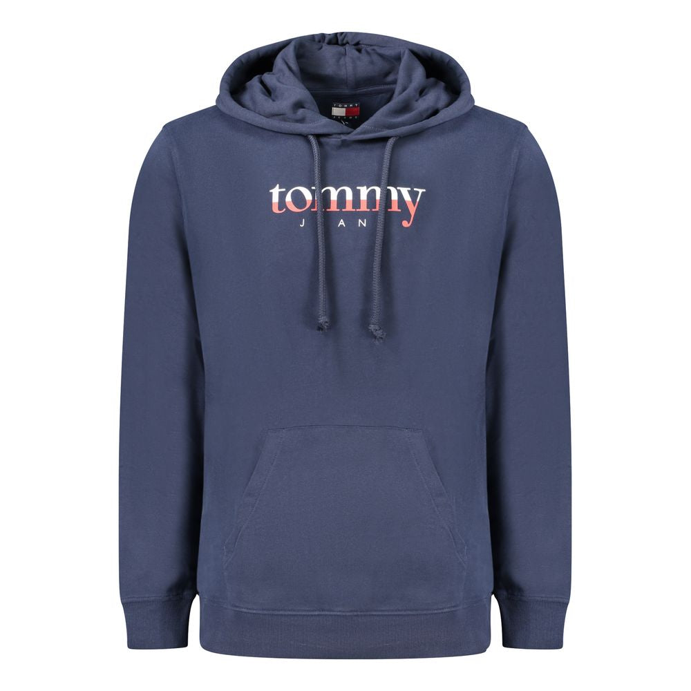 Sweat à capuche Tommy Hilfiger homme en coton bleu – TO-39639