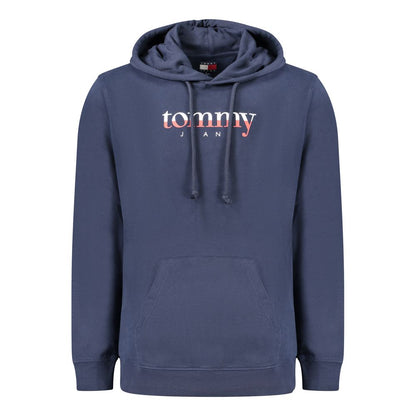Sweat à capuche Tommy Hilfiger homme en coton bleu – TO-39639