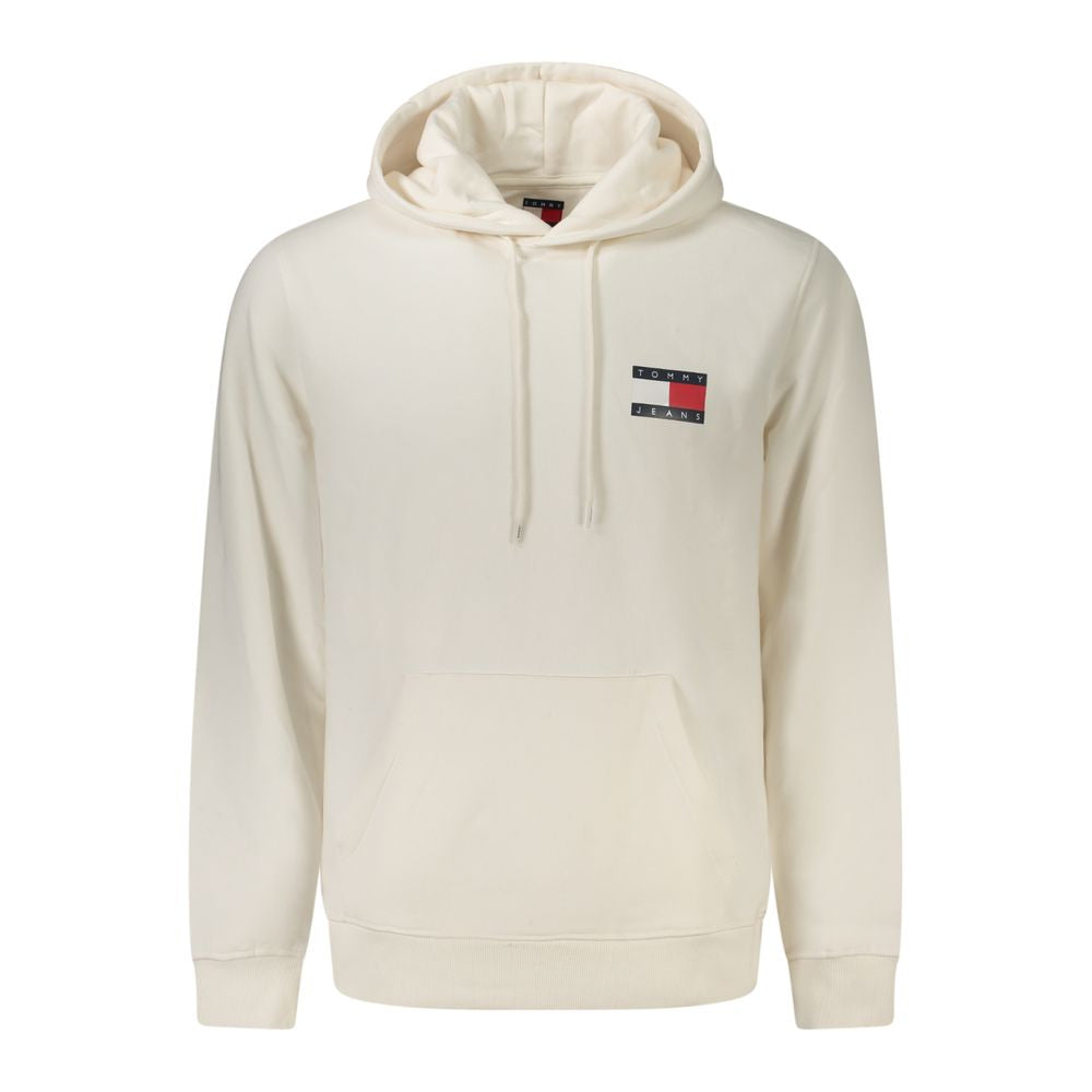 Sweat à capuche Tommy Hilfiger homme en coton blanc – TO-39699