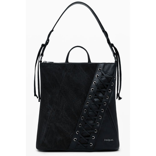 Sac à dos Desigual femme mini Tango Pretoria en polyuréthane noir – DE-39801