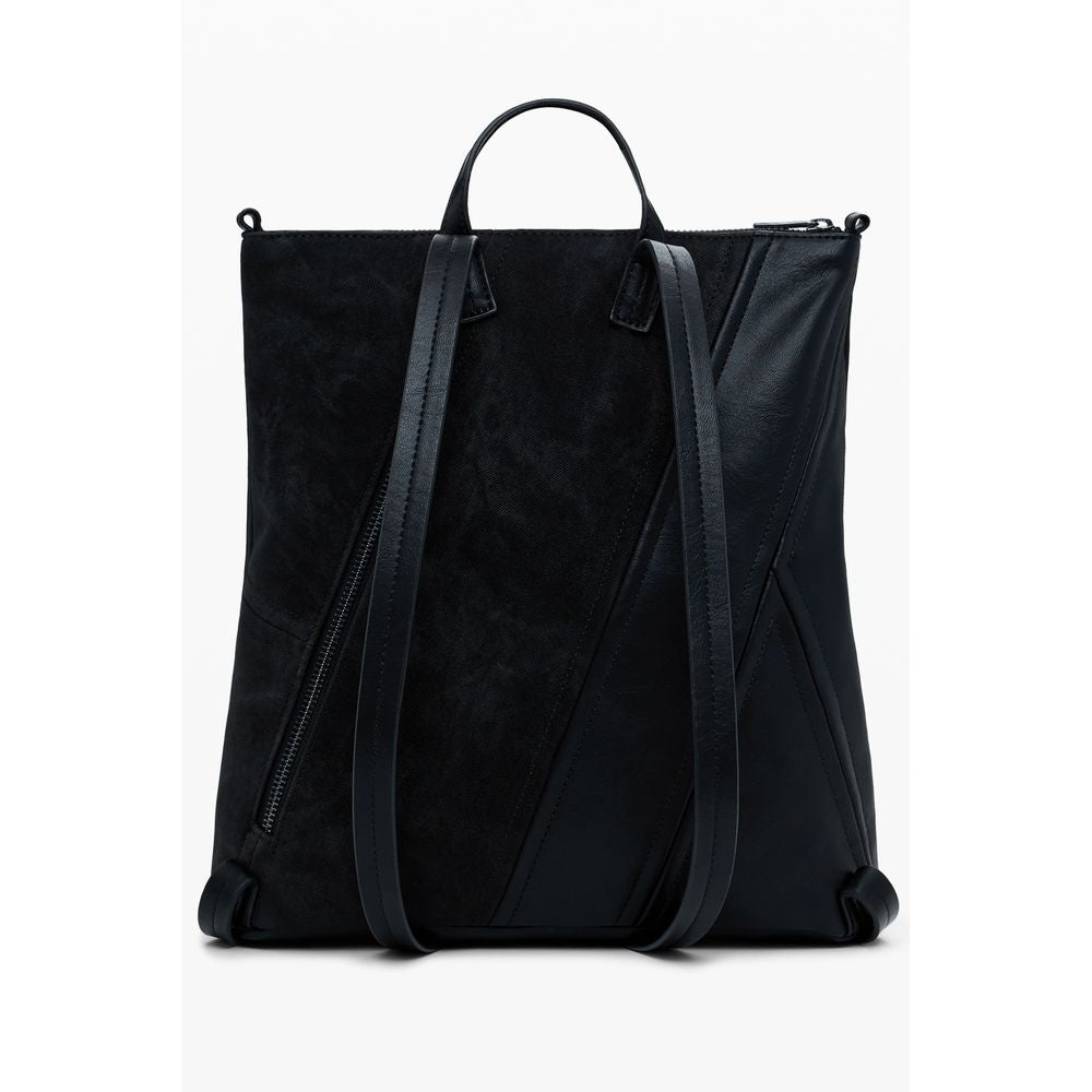 Sac à dos Desigual femme mini Tango Pretoria en polyuréthane noir – DE-39801