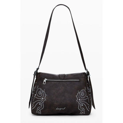 Sac à main Desigual femme Poker Face en polyuréthane marron – DE-39818
