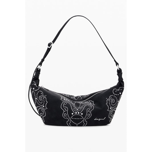 Sac à main Desigual femme Munster Poker Face en polyuréthane noir – DE-39844