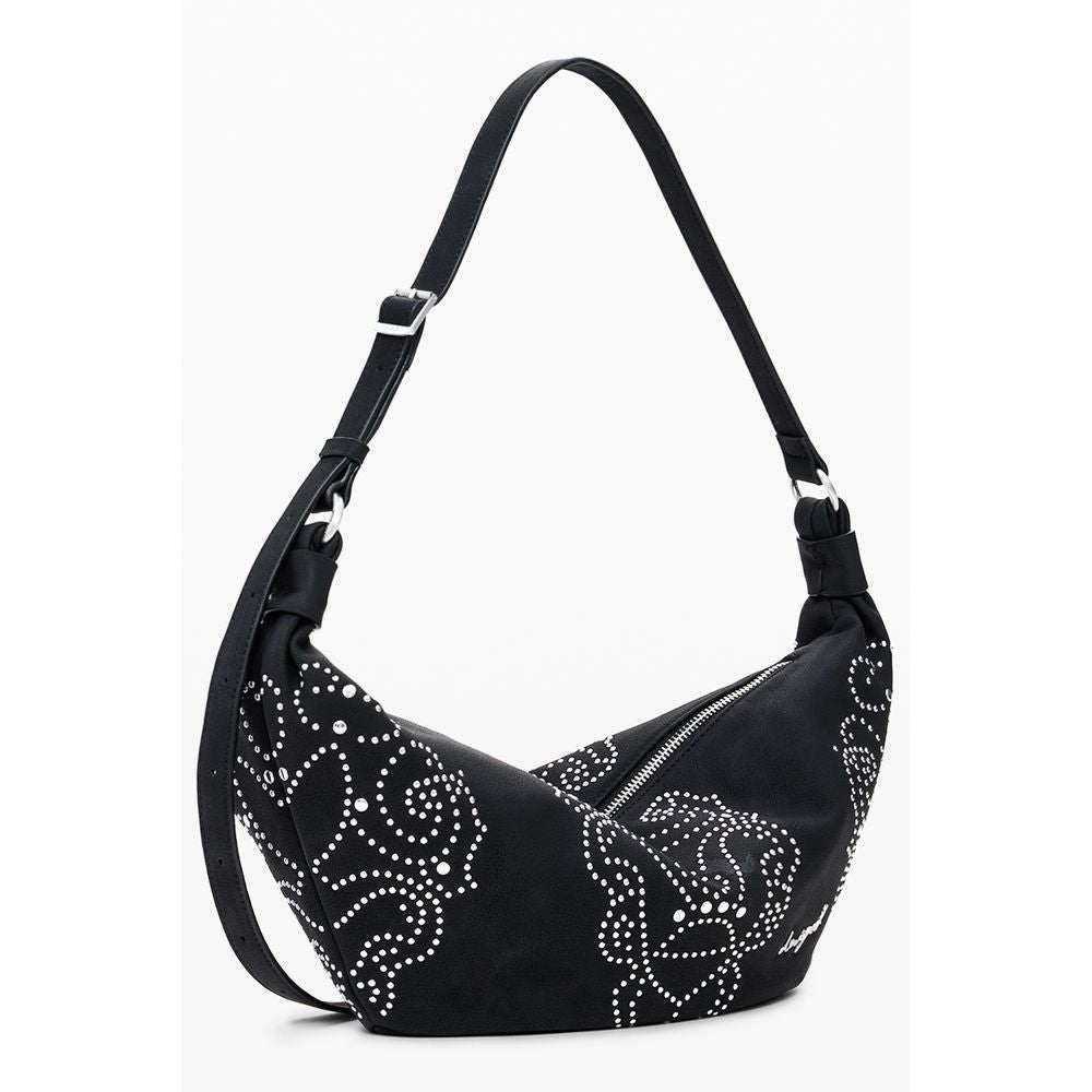 Sac à main Desigual femme Munster Poker Face en polyuréthane noir – DE-39844