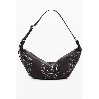 Sac à main Desigual femme Munster Poker Face en polyéthylène marron – DE-39848