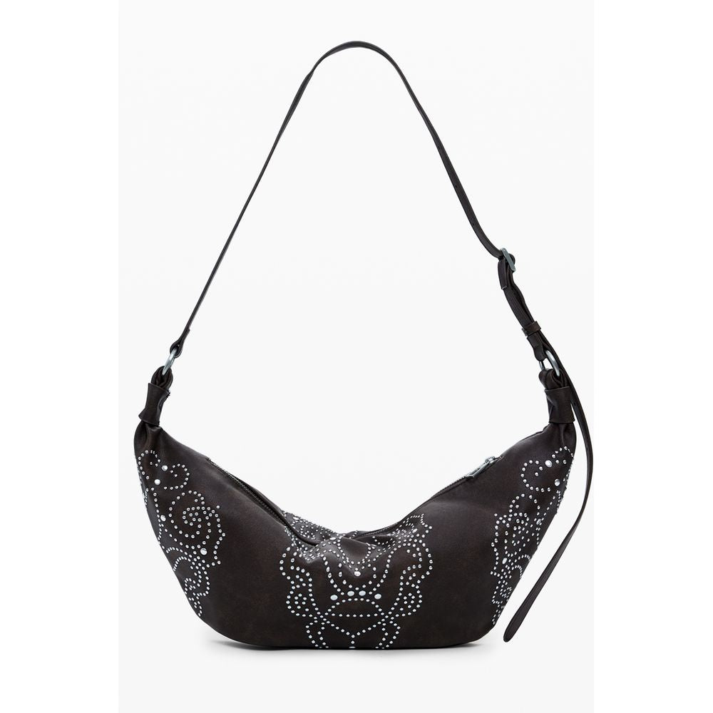Sac à main Desigual femme Munster Poker Face en polyéthylène marron – DE-39848