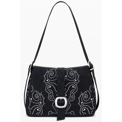 Sac à main Desigual femme en polyuréthane noir – DE-39875