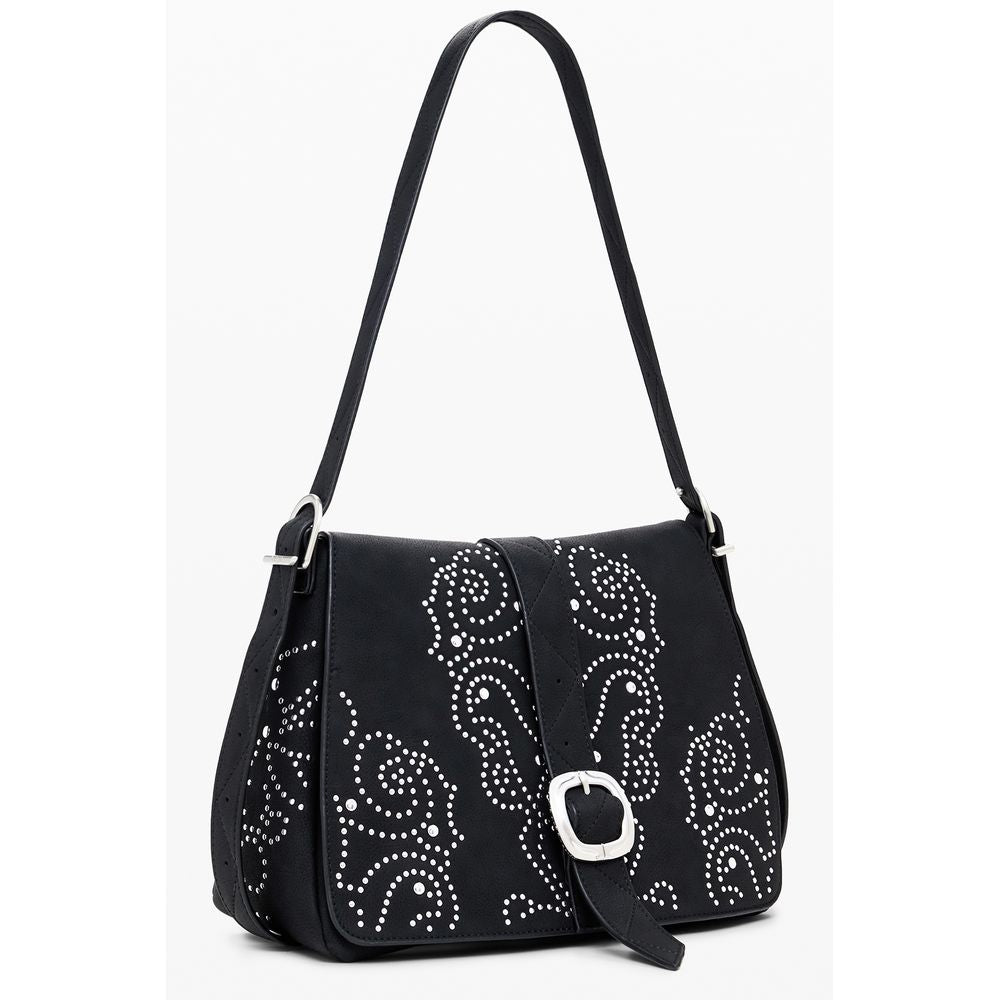 Sac à main Desigual femme en polyuréthane noir – DE-39875