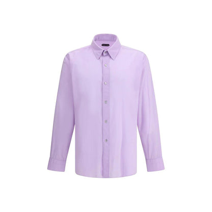 Tom Ford Purple Cotton Dress Shirt by Tom Ford