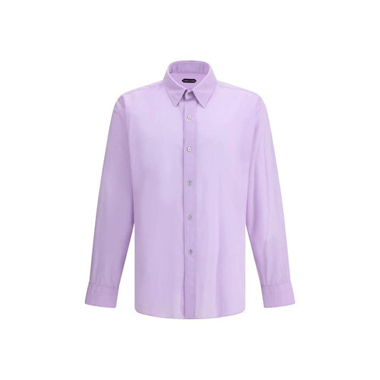 Tom Ford Purple Cotton Dress Shirt by Tom Ford
