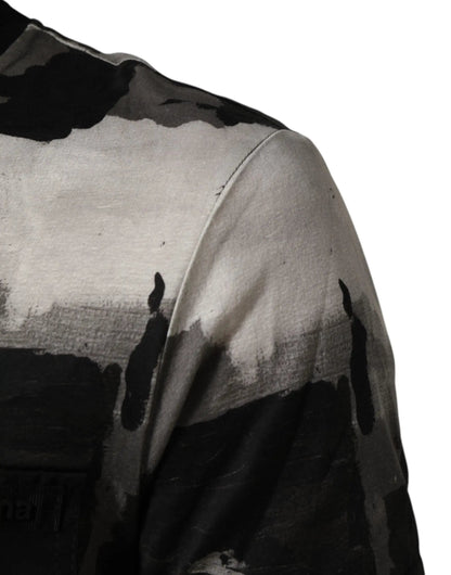 Dolce & Gabbana Multicolor Camouflage Men Short Sleeves T-shirt by Dolce & Gabbana
