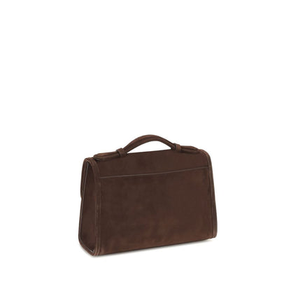 Gabriela Hearst Brown Leather Shoulder Bag