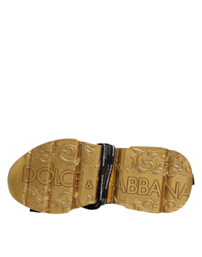 Dolce & Gabbana Multicolor Daymaster Low Top Sneakers Shoes by Dolce & Gabbana