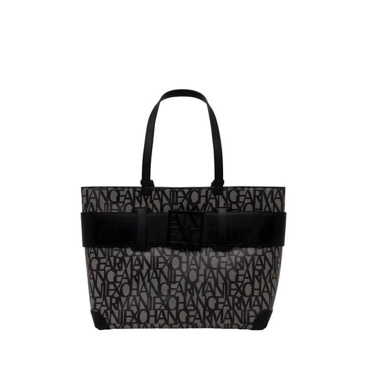 Armani Exchange Black Polyethylene Handbag by Armani Exchange