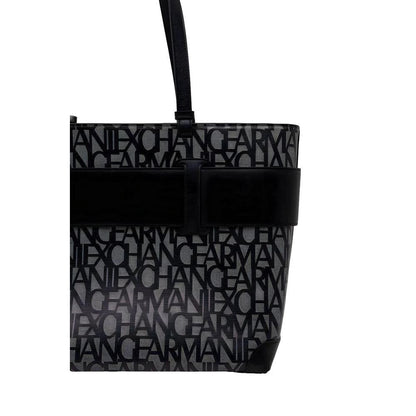 Armani Exchange Black Polyethylene Handbag by Armani Exchange