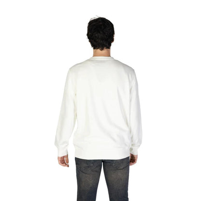 Hugo Boss White Cotton Sweatshirt by Hugo Boss