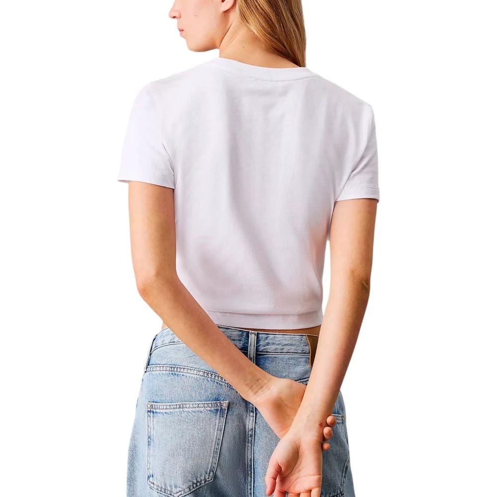Calvin Klein Jeans White Recycled Cotton Sportswear by Calvin Klein Jeans