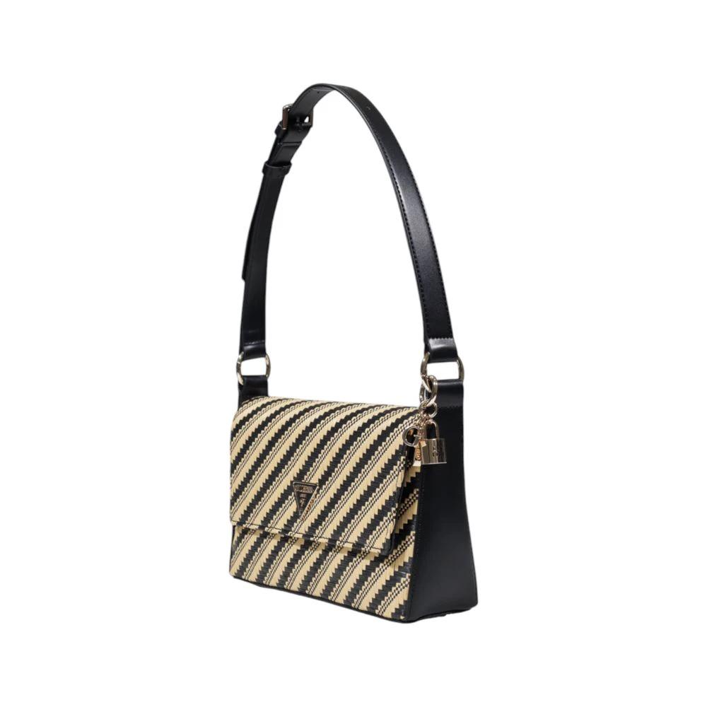 Guess Black Polypropylene Handbag by Guess