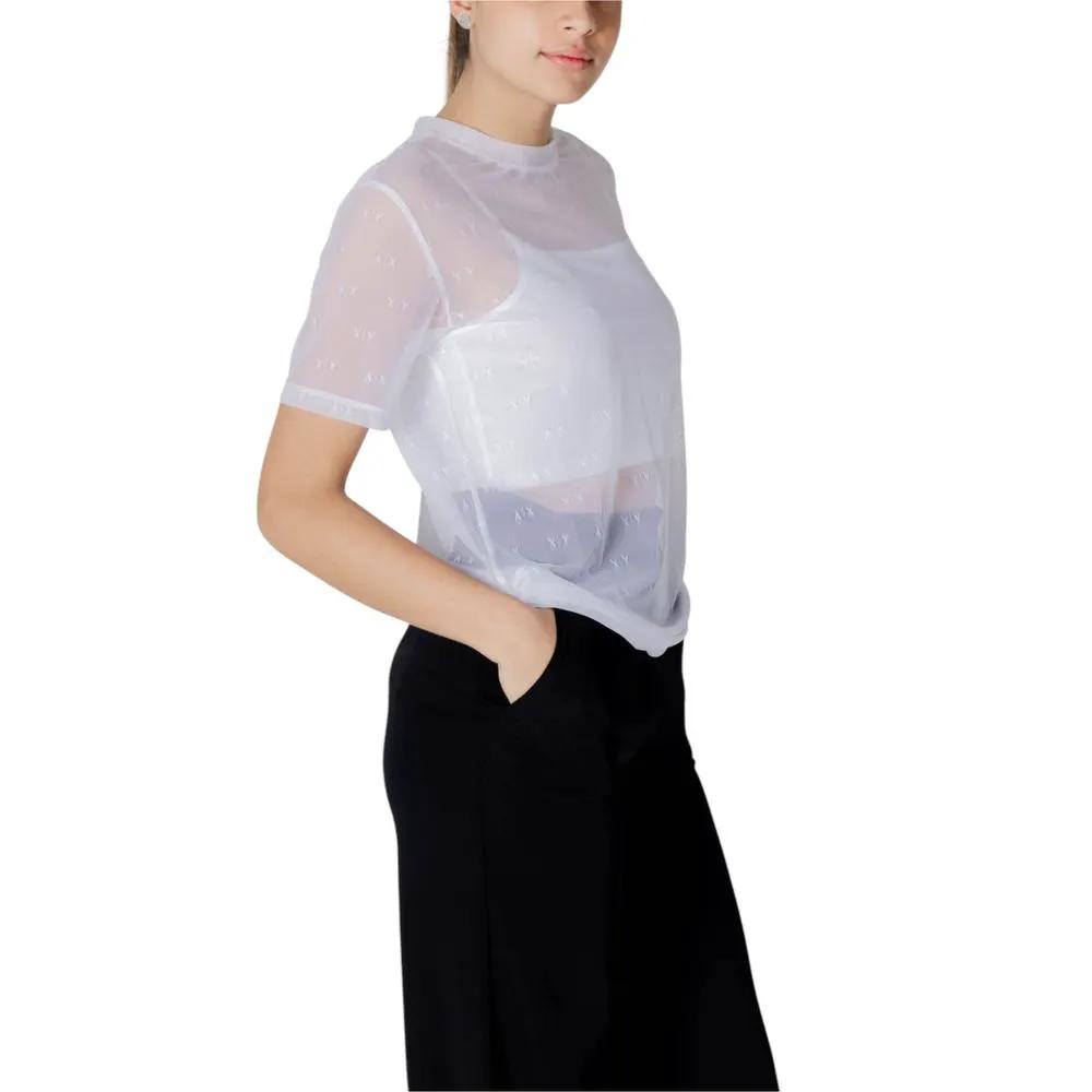 Armani Exchange White Polyamide T-Shirt by Armani Exchange