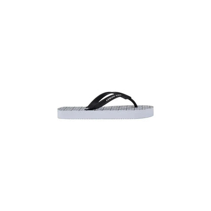 Armani Exchange White Rubber Flip-Flop Sandals by Armani Exchange