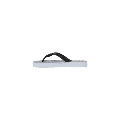 Armani Exchange White Rubber Flip-Flop Sandals by Armani Exchange