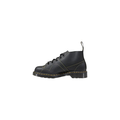 Dr. Martens Black Leather Lace-Up Boots by Dr. Martens