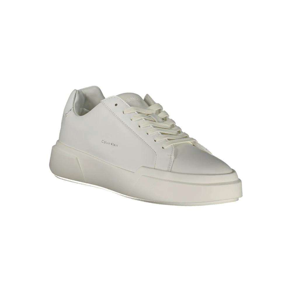 Calvin Klein Bianco Polyurethane Women Sneaker by Calvin Klein